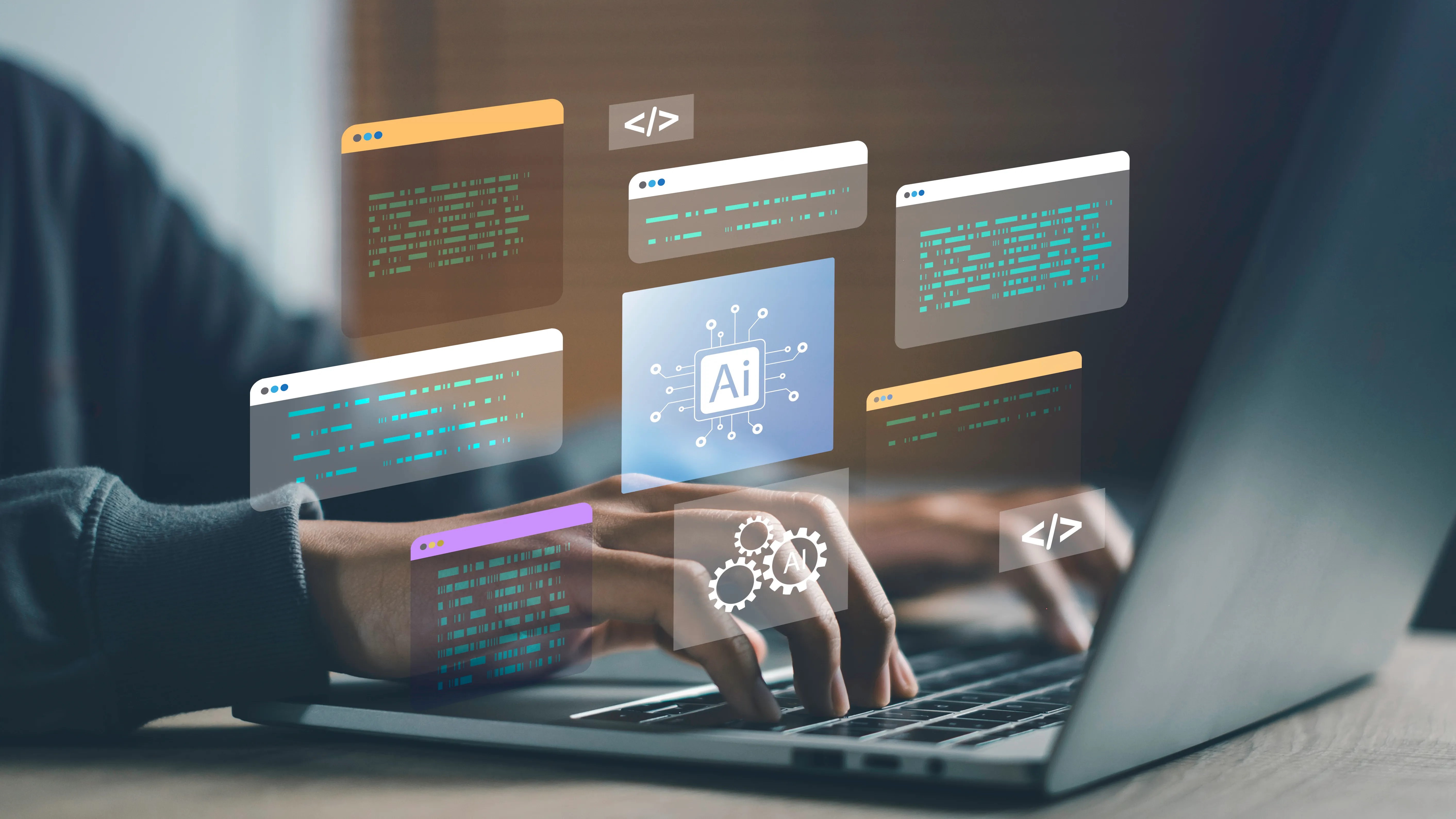 App development team at work