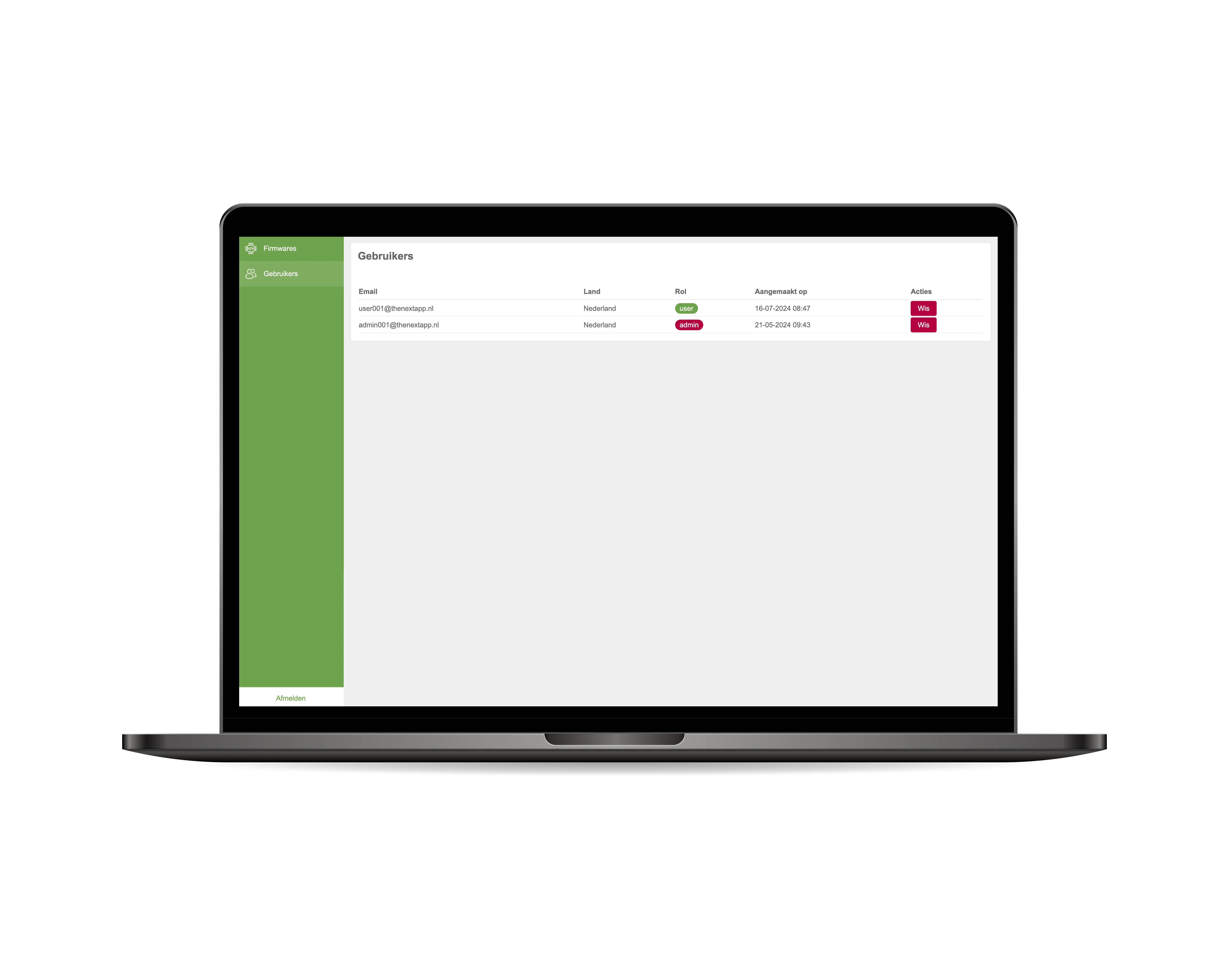 BlastGate SHUTR management platform — user overview