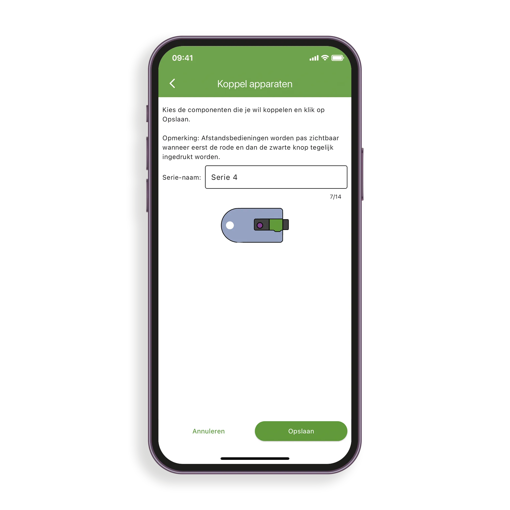 BlastGate SHUTR app — Bluetooth pairing with the blast gate