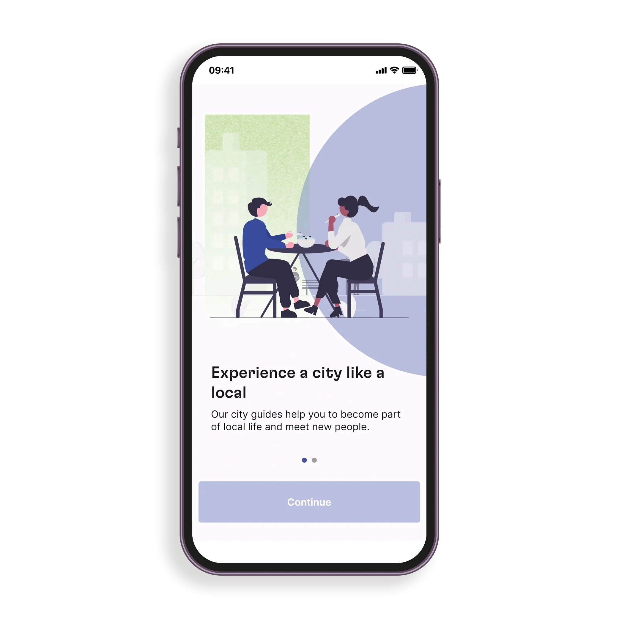 Spotted by Locals app — onboarding