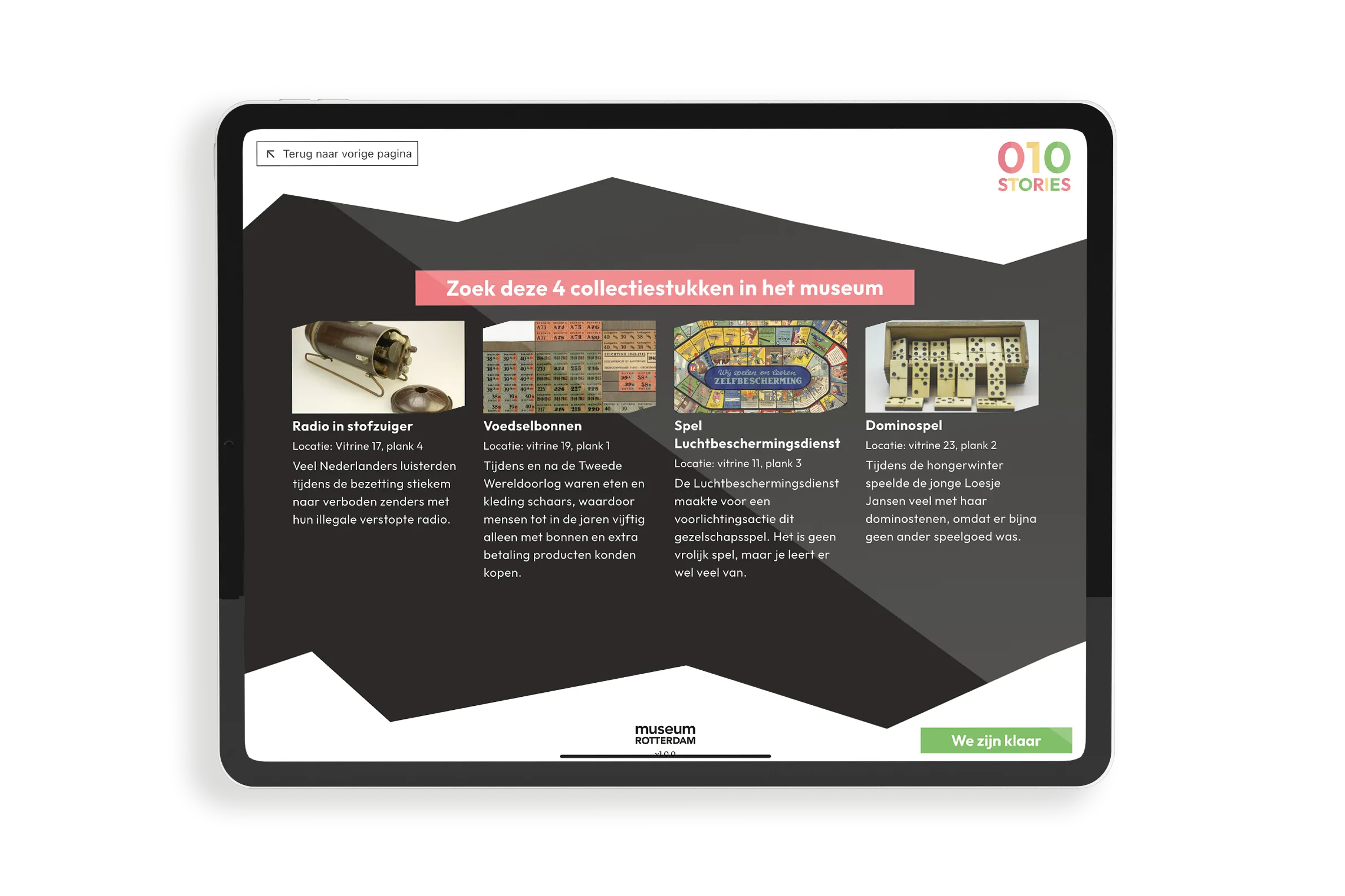 Student app collection pieces